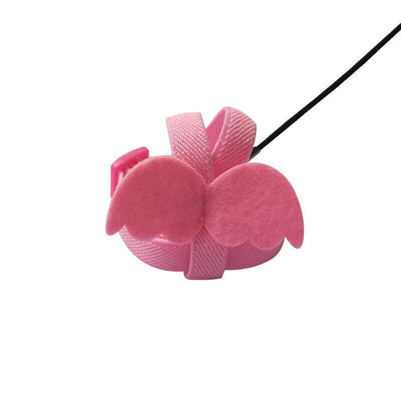 Parrot Bird Harness Leash Adjustable Flying Training Rope Cockatiel Conure Budgie - Blue